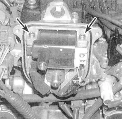 Проверка состояния и замена катушки зажигания Honda Civic