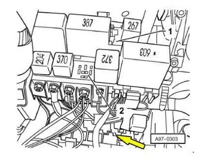 Схема предохранителей ауди а 6 ц 5
