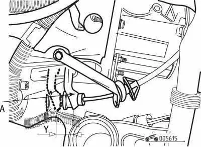 Регулировка привода сцепления Peugeot 206, фото 3