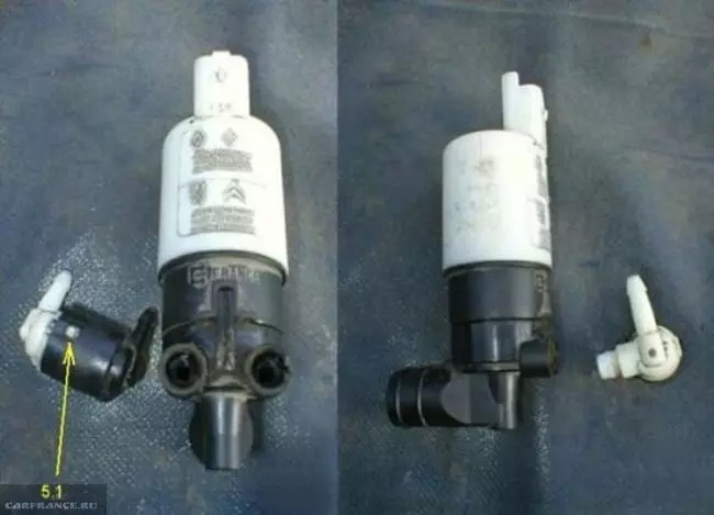 Процесс разборки двигателя Пежо 308 клапанной омывателя