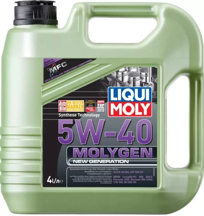 Liqui Moly Molygen Новое поколение 5W-40