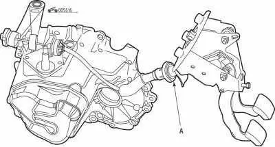 Регулировка привода сцепления Peugeot 206, фото 4