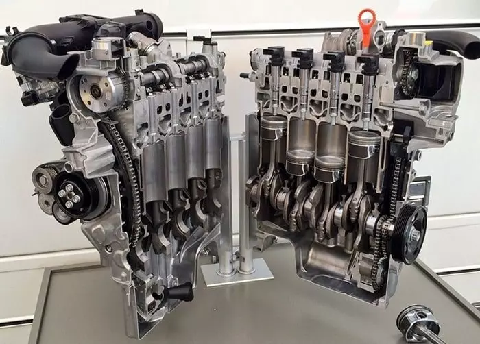 Рядный двигатель внутреннего сгорания