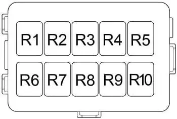 схема блока реле 8