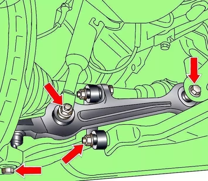 6.2 Снятие и установка двигателя Audi A8