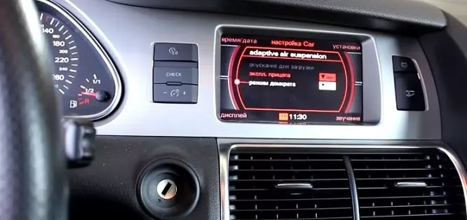 Эксплуатация домкрата Audi Q7
