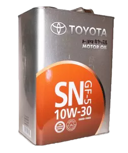 Моторное масло Toyota 10W 30
