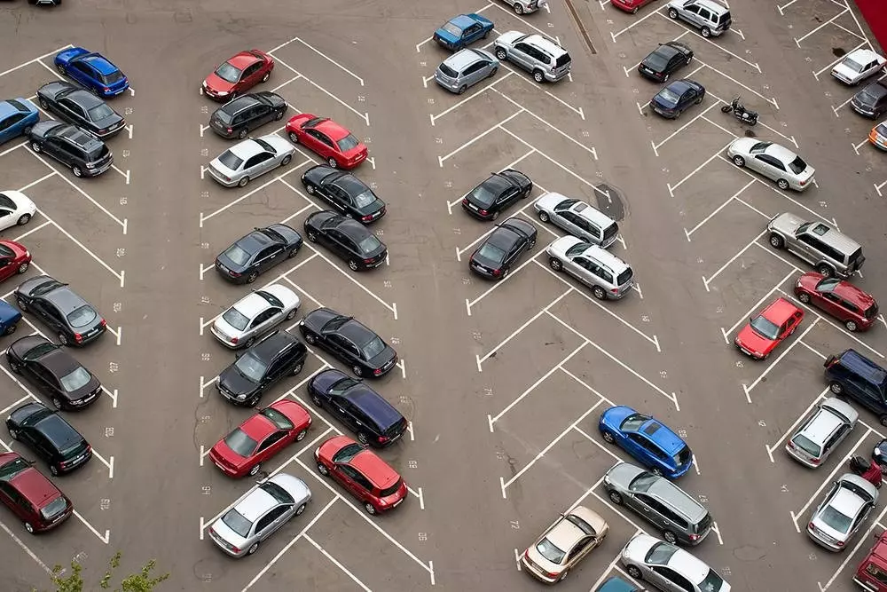 Размер парковочного места по ГОСТу